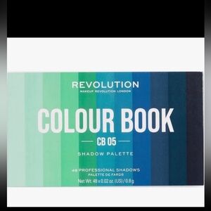 Revolution Colour Book CB 05 Palette - Greens and Blues